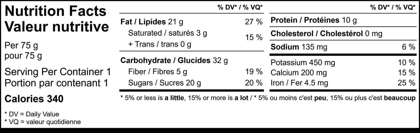 K's NRG Whole Food Energy Bars Original - 75g x 6 pack