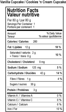 Assorted Cupcake 4-pack - 320g **GTA ONLY**