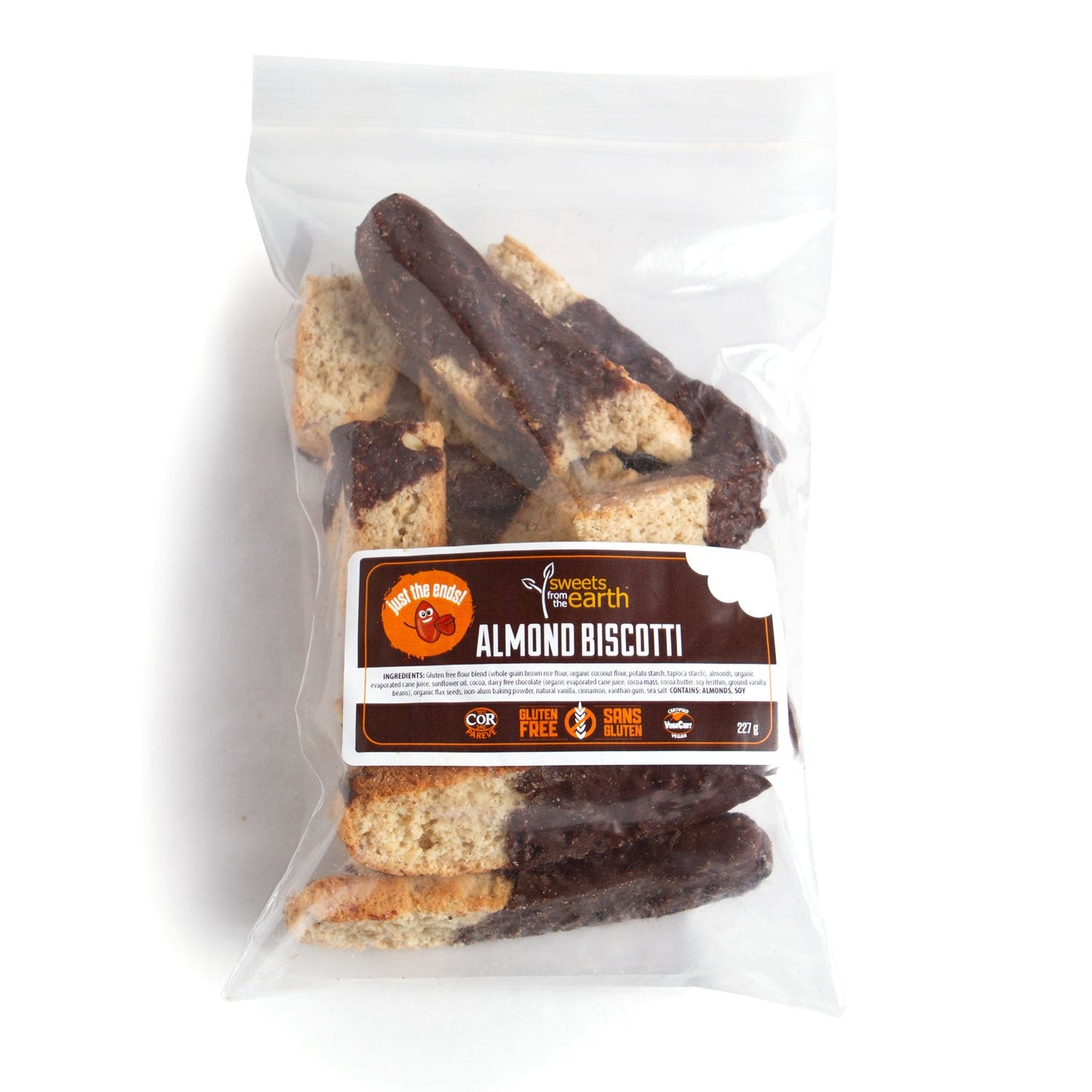 Gluten Free Almond Biscotti JUST THE ENDS!