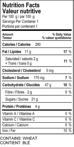 Banana Chocolate Chip Loaf - 700g