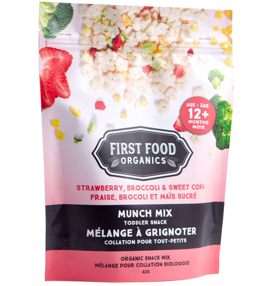 Organic Munch Mix - Strawberry Broccoli & Sweet Corn 42g