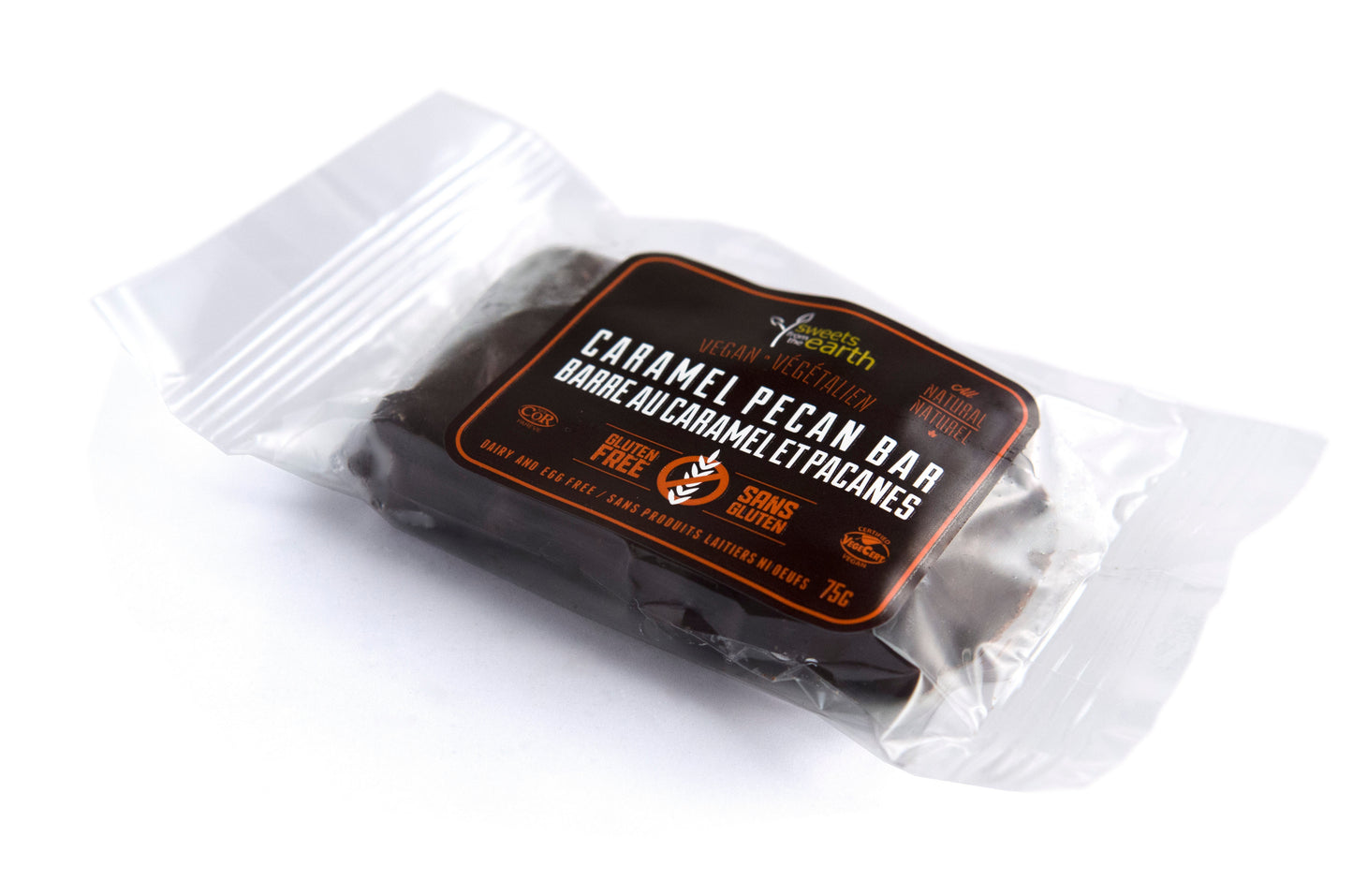 Gluten Free Caramel Pecan Bar - 75g x 6 pack