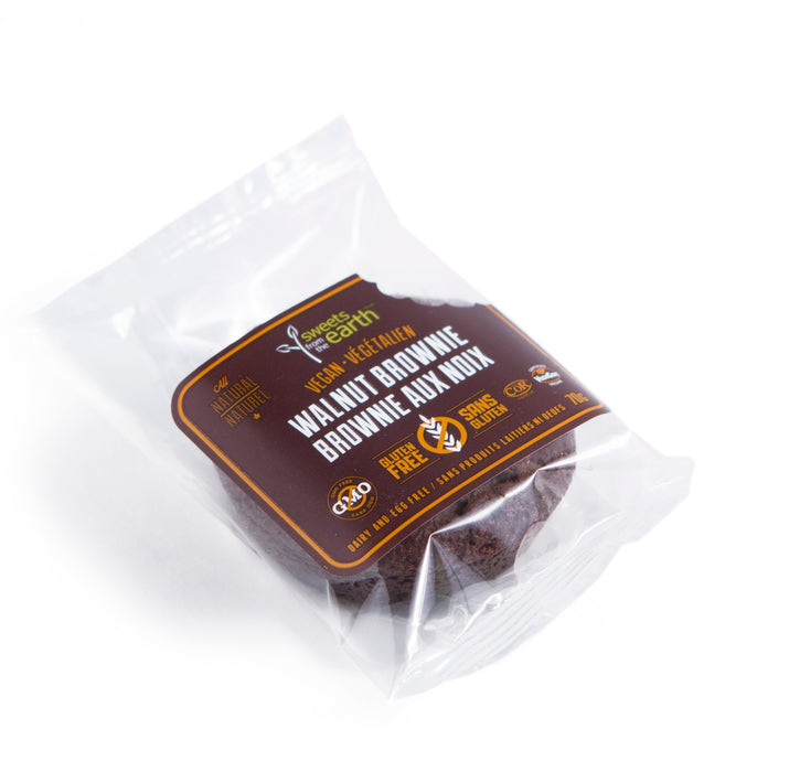 Gluten-Free Walnut Brownie - 70g x 6 pack