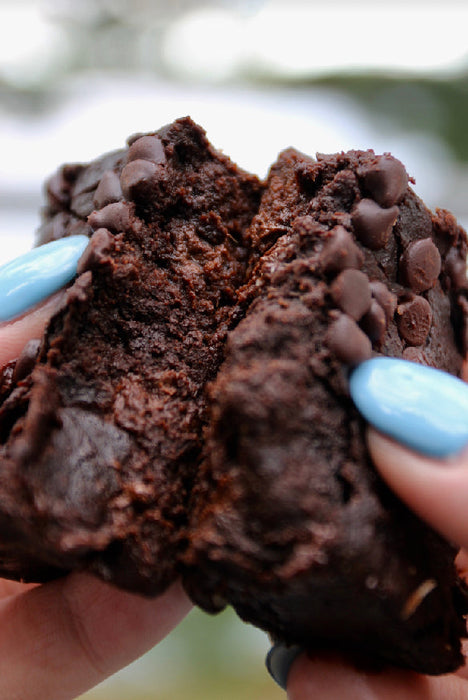 Shockingly Healthy! Gluten Free Double Chocolate Brownie 4-pack (280g)