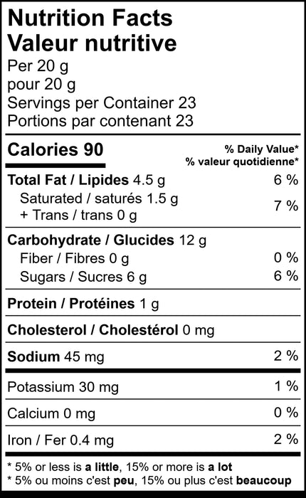 Frozen Snickerdoodle Cookie Dough - 454g **GTA ONLY**