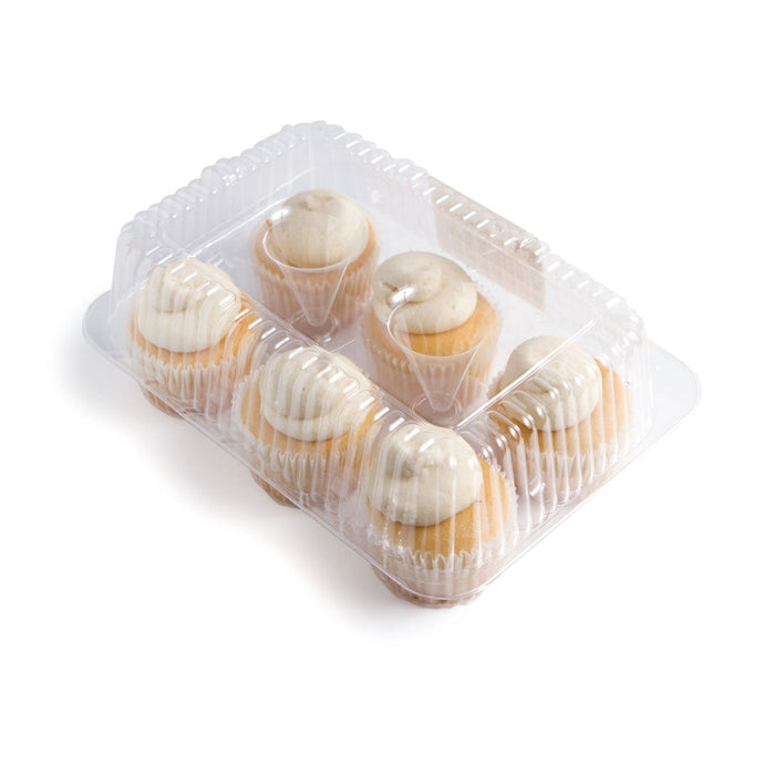 Vanilla Cupcake Clamshell - 6 pack **GTA ONLY**