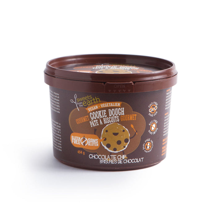 Frozen Gluten Free Chocolate Chip Cookie Dough - 454g **GTA ONLY**