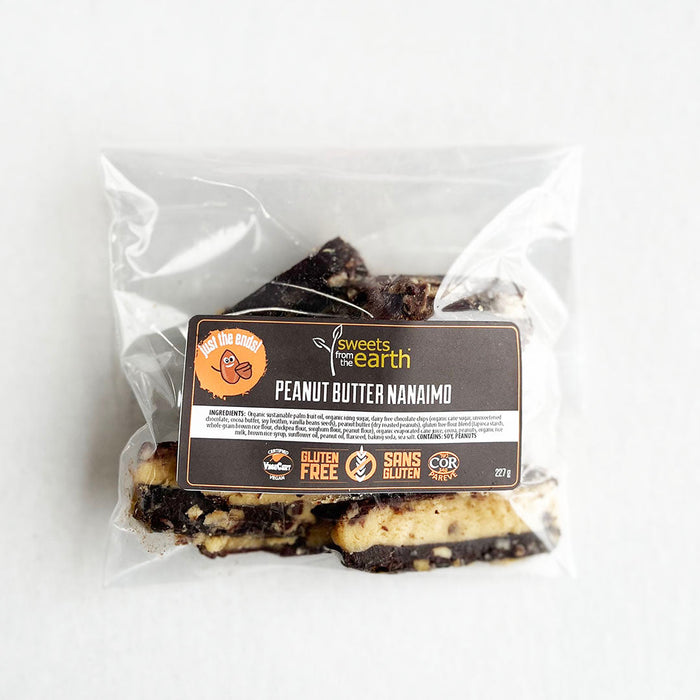 Gluten Free Peanut Butter Nanaimo JUST THE ENDS!