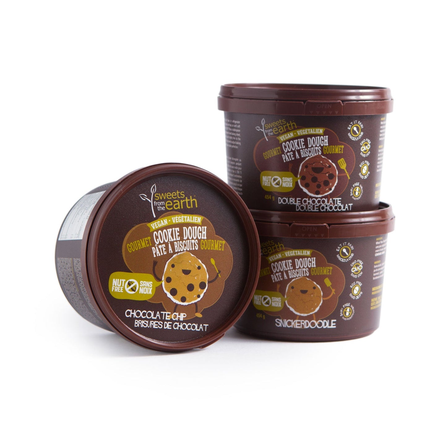 Kids @Home Cookie Dough Bundle NUT FREE - 454g x 4 pack **GTA ONLY**