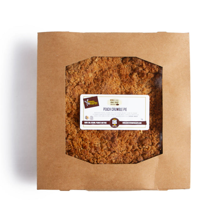 Peach Crumble Pie - 1kg **GTA ONLY**