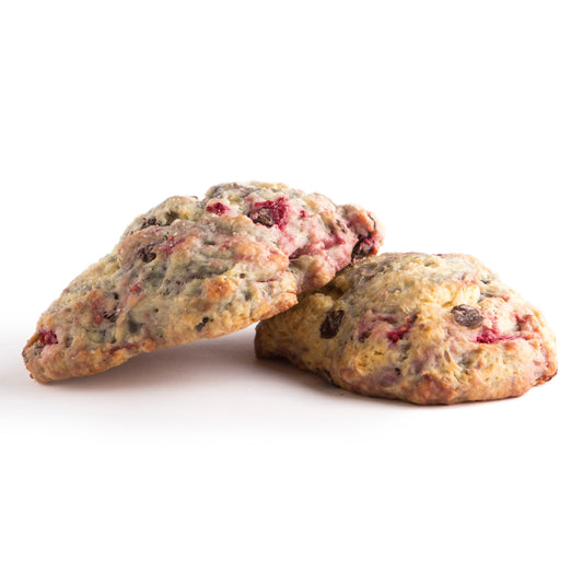 Raspberry Chocolate Scones