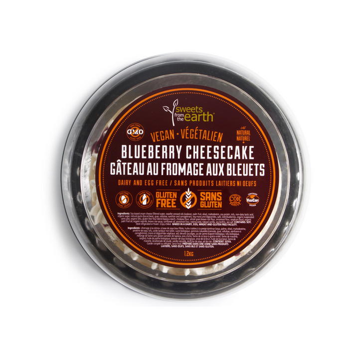 Gluten Free & Dairy Free Blueberry Cheesecake **GTA ONLY**