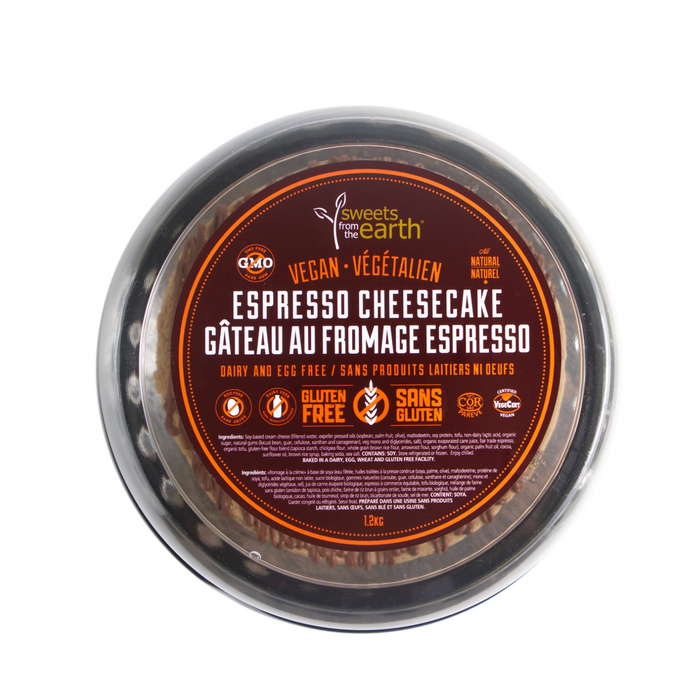 Gluten Free & Dairy Free Espresso Cheesecake **GTA ONLY**