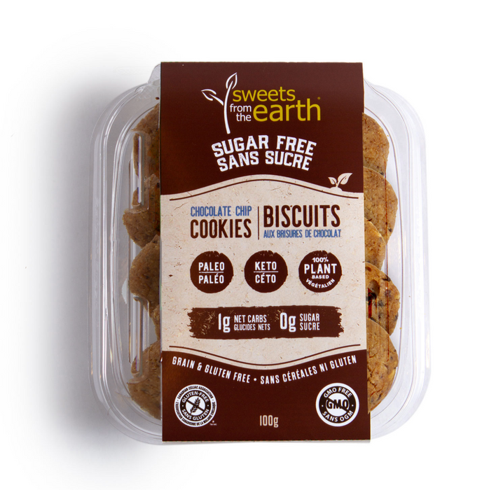 Sugar Free Keto Chocolate Chip Cookies - 100g