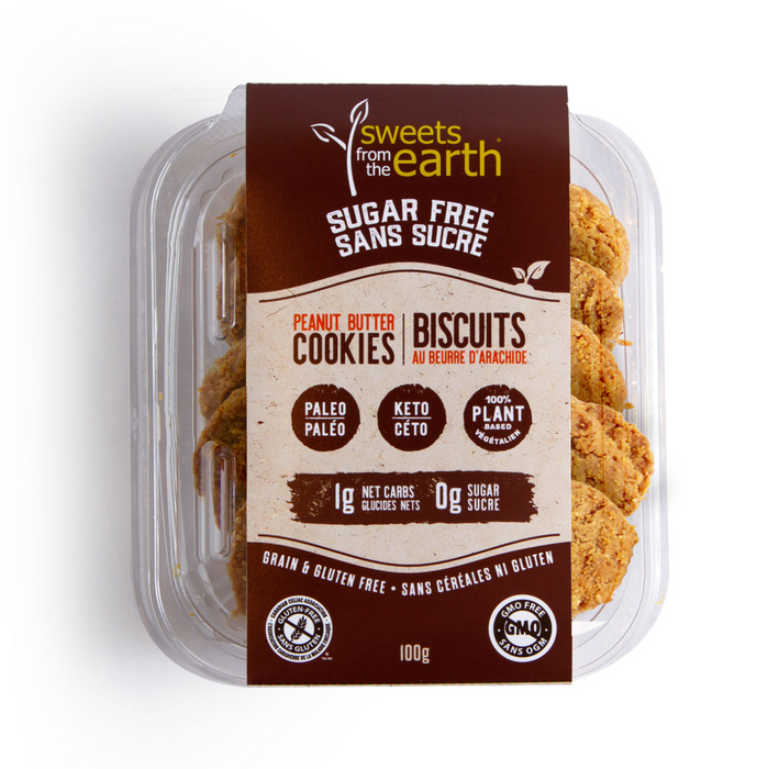 Sugar Free Keto Peanut Butter Cookies - 100g