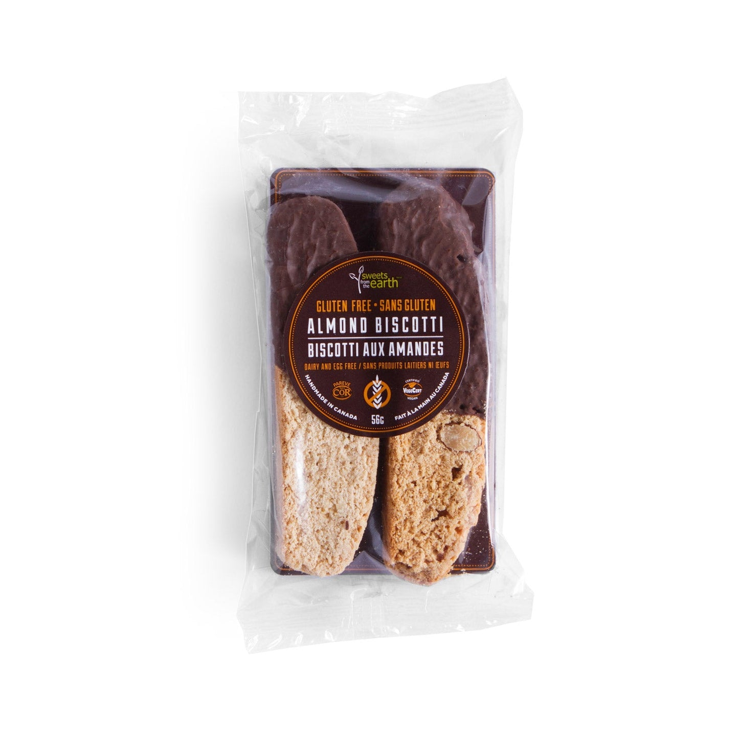 Gluten Free Almond Biscotti - 56g x 18 pack