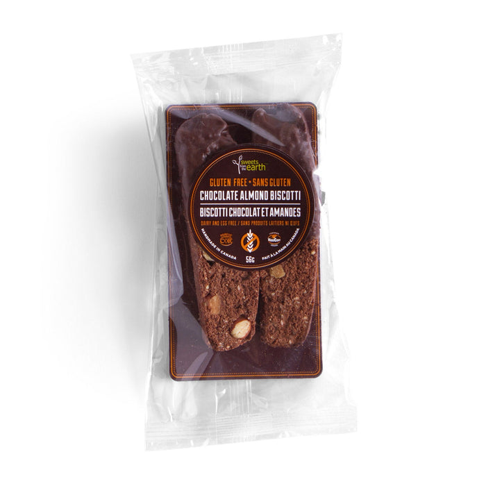 Gluten Free Chocolate Almond Biscotti - 56g x 6 pack