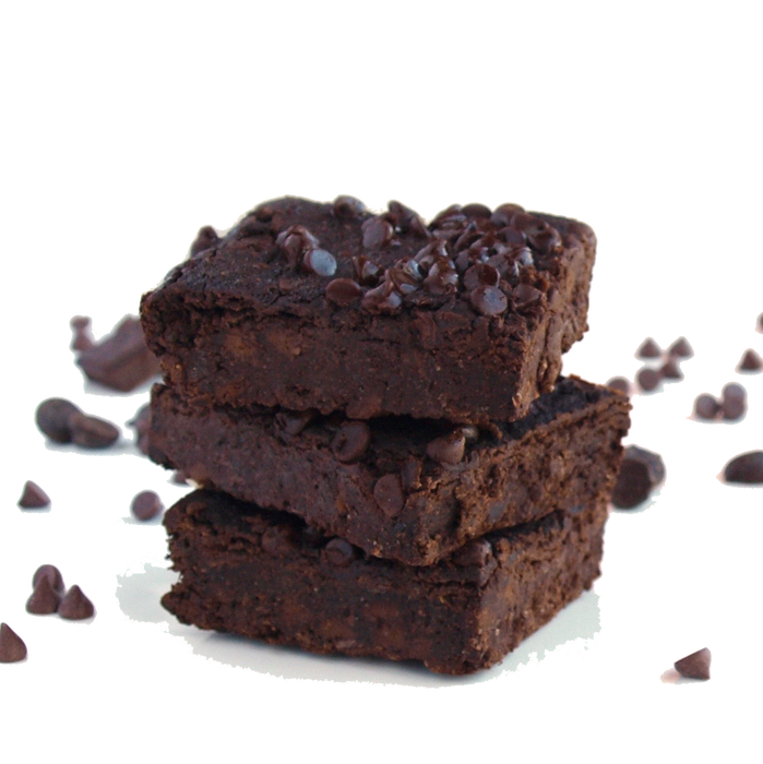Shockingly Healthy! Gluten Free Double Chocolate Brownie 4-pack (280g)