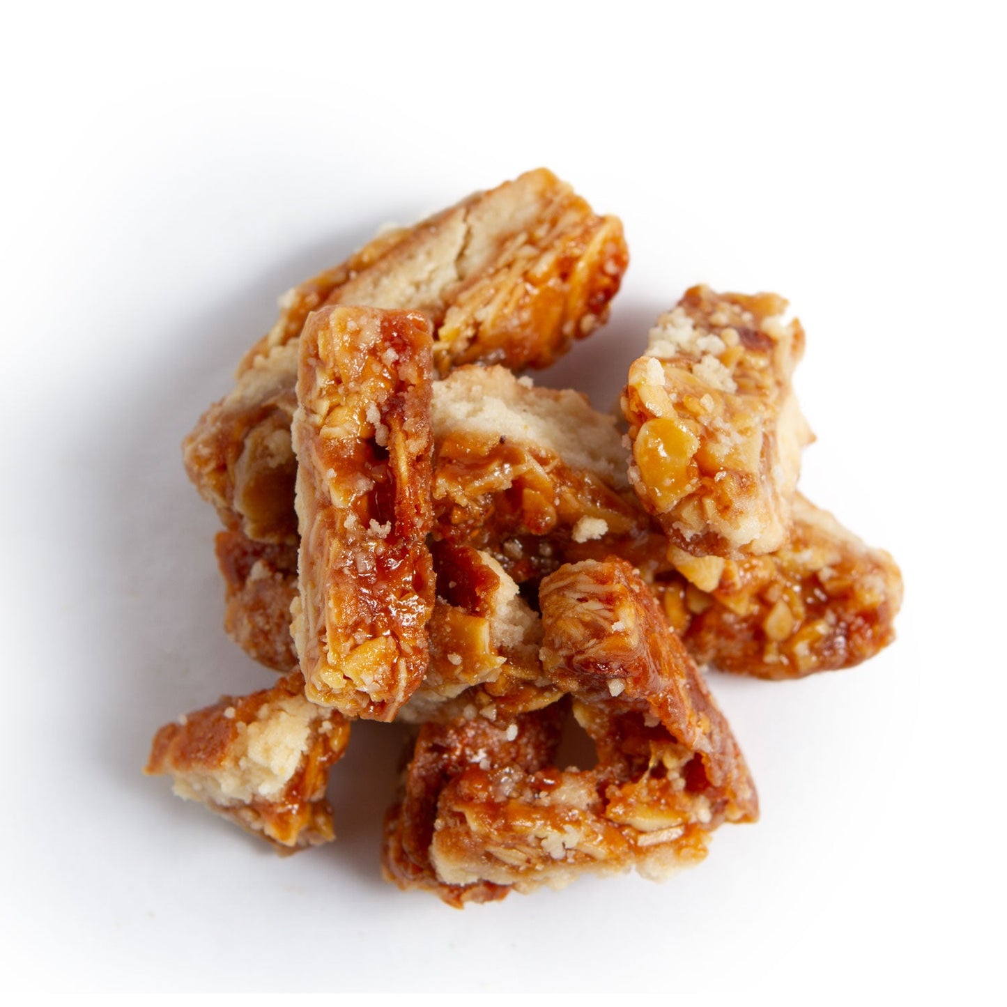 Gluten Free Caramel Almond Shortbread JUST THE ENDS!