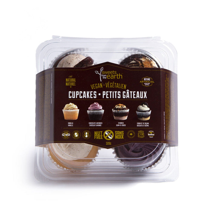Assorted Cupcake 4-pack - 320g **GTA ONLY**