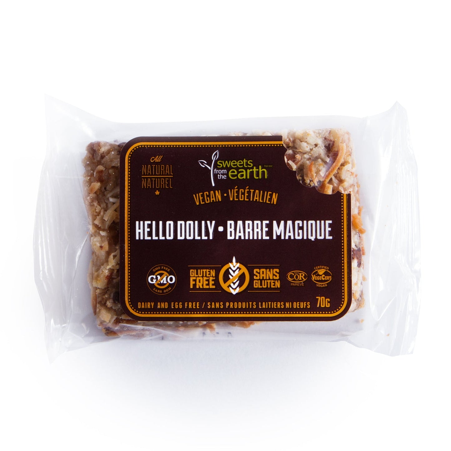 Gluten Free Hello Dolly - 70g x 6 pack