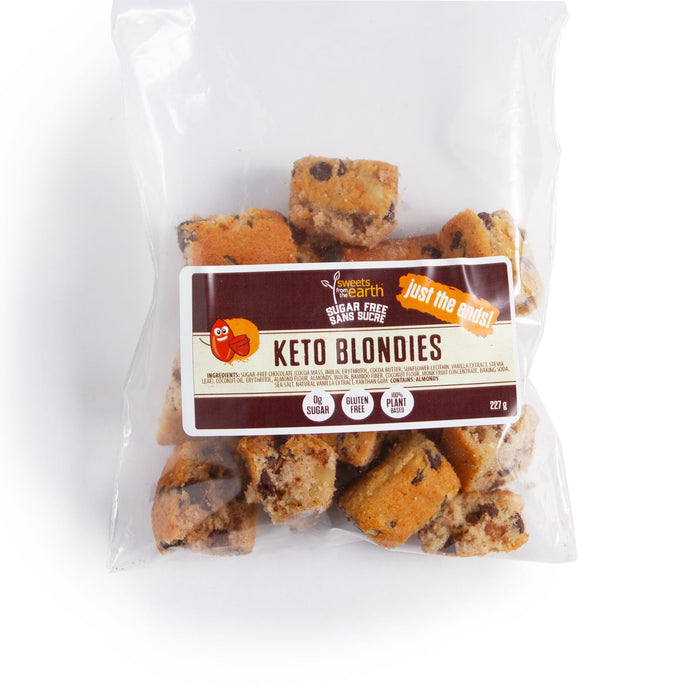 Sugar Free Keto Blondies JUST THE ENDS! - 227g