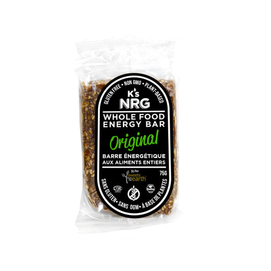 K's NRG Whole Food Energy Bars Original - 75g x 6 pack