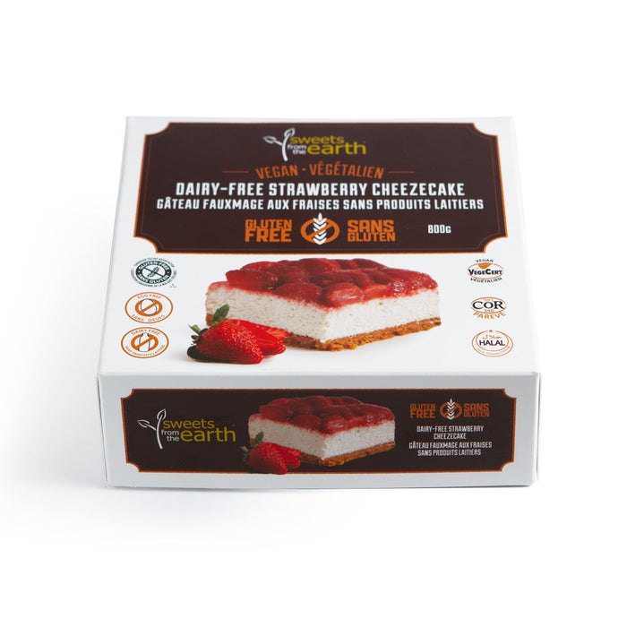 Gluten Free & Dairy Free Strawberry Cheezecake Pan - 800g **GTA ONLY**
