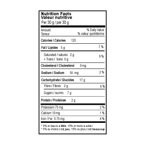 Ultimate Oatmeal Chocolate Chip Biscuit - 30g x 18 pack