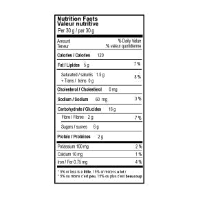 Ultimate Oatmeal Cocoa Biscuit - 30g x 18 pack