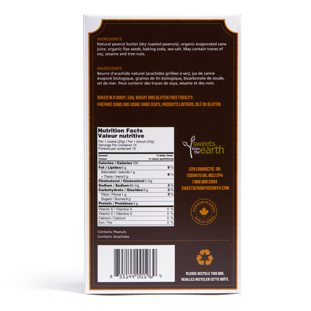 Gluten Free Peanut Butter Cookie Box - 300g